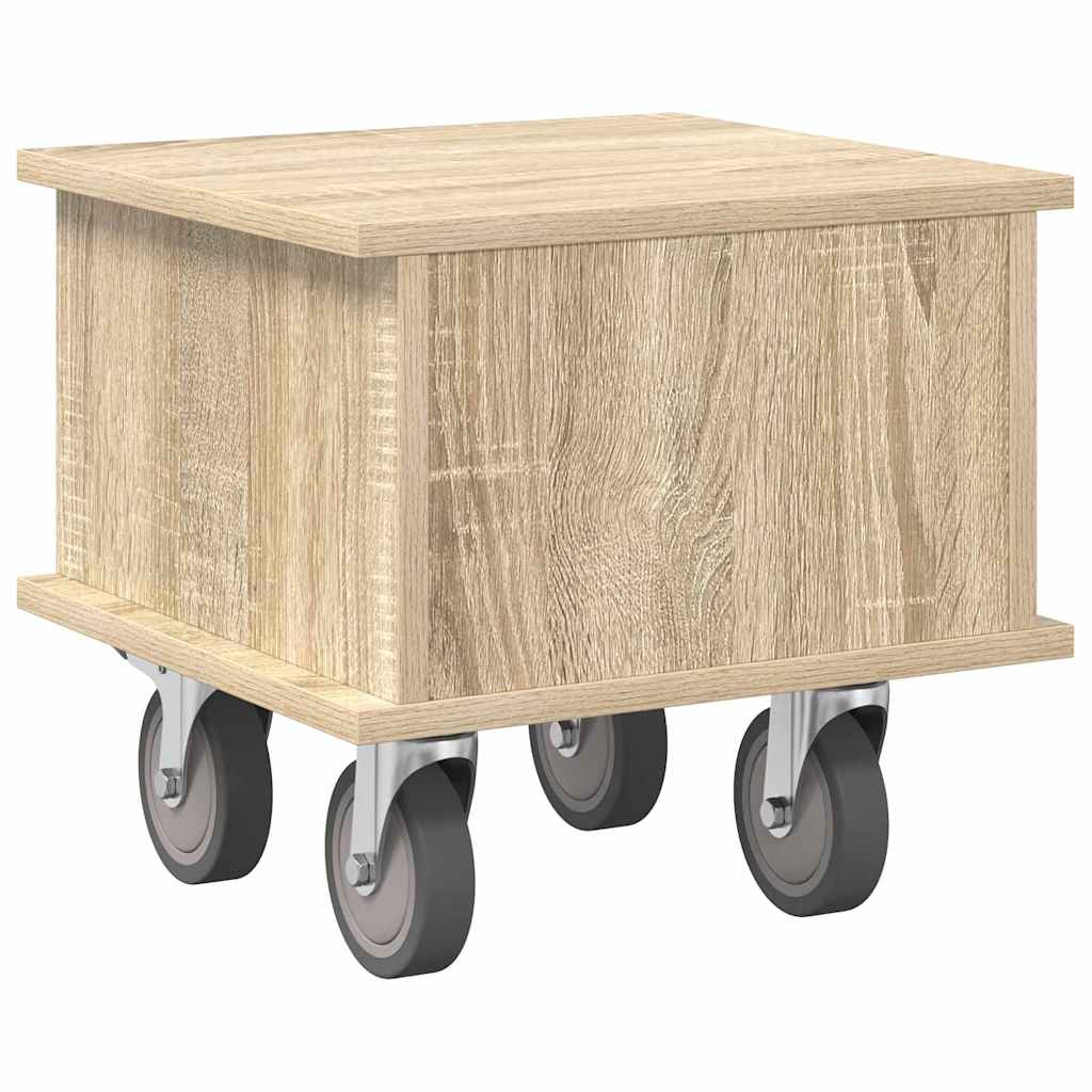 TV Stand 37 x 35 x 35 cm Sonoma Oak Engineered Wood