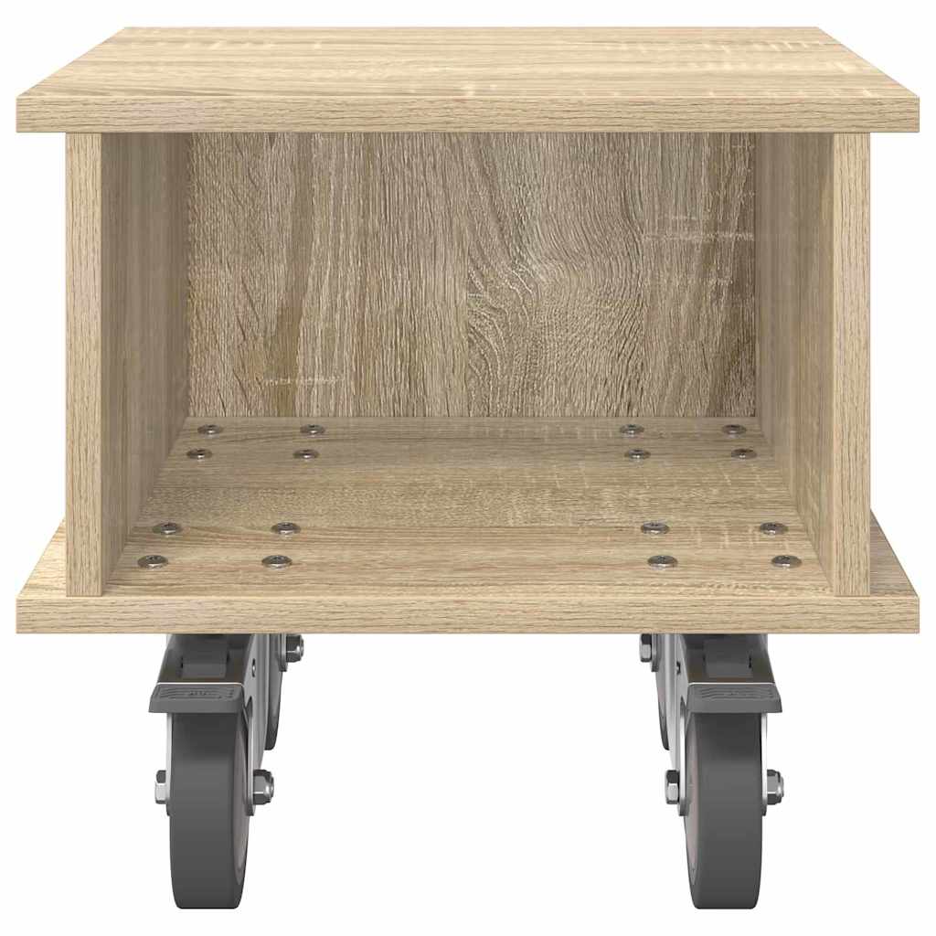 TV Stand Sonoma Oak 37 x 35 x 35 cm Engineered Wood