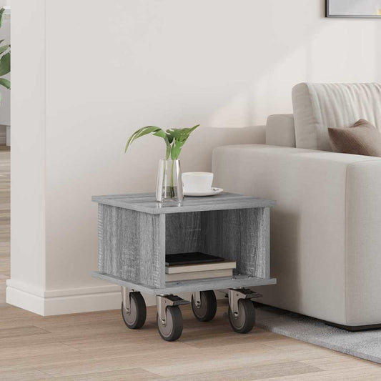 TV Stand Grey Sonoma 37 x 35 x 35 cm Engineered Wood