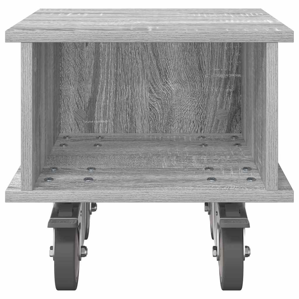 TV Stand Grey Sonoma 37 x 35 x 35 cm Engineered Wood
