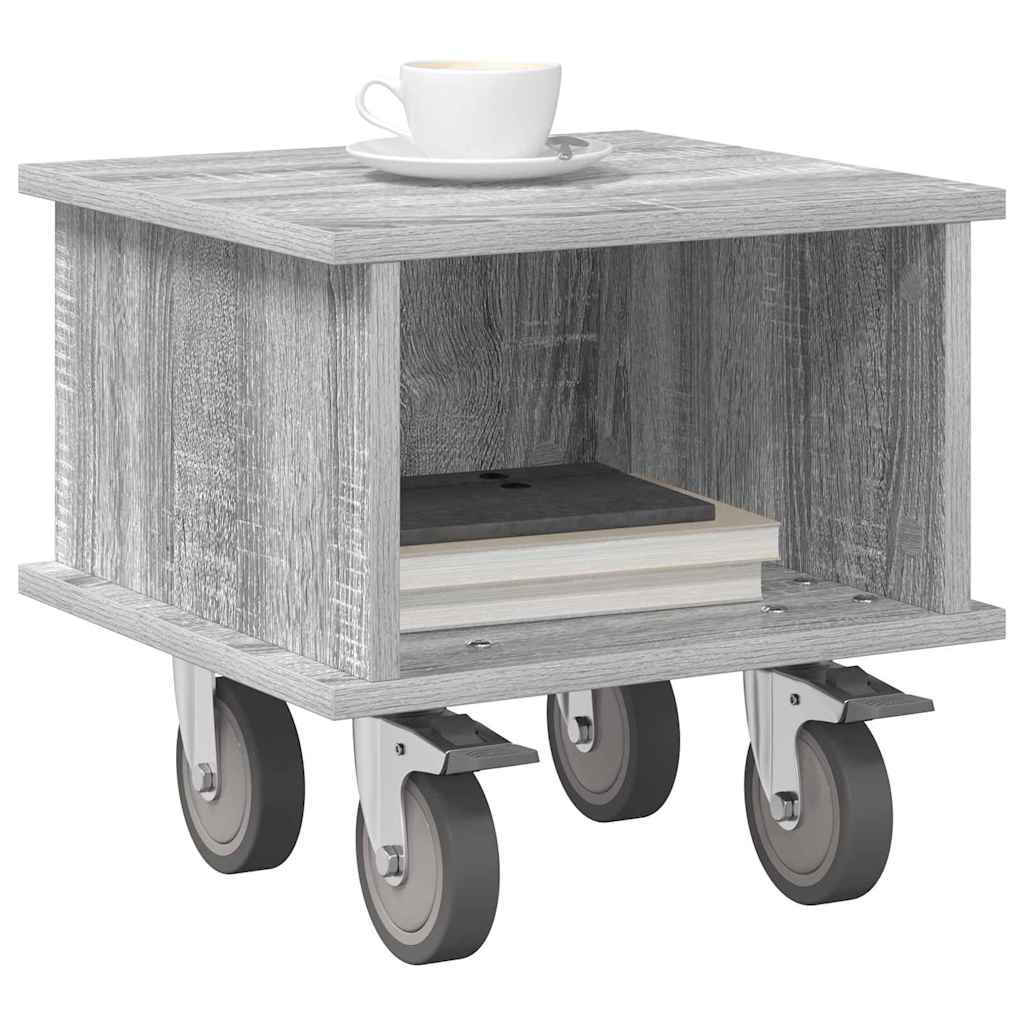 TV Stand Grey Sonoma 37 x 35 x 35 cm Engineered Wood