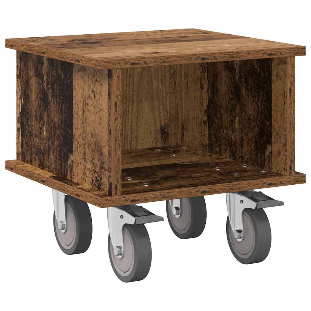 TV Stand Old Wood 37 x 35 x 35 cm Engineered Wood