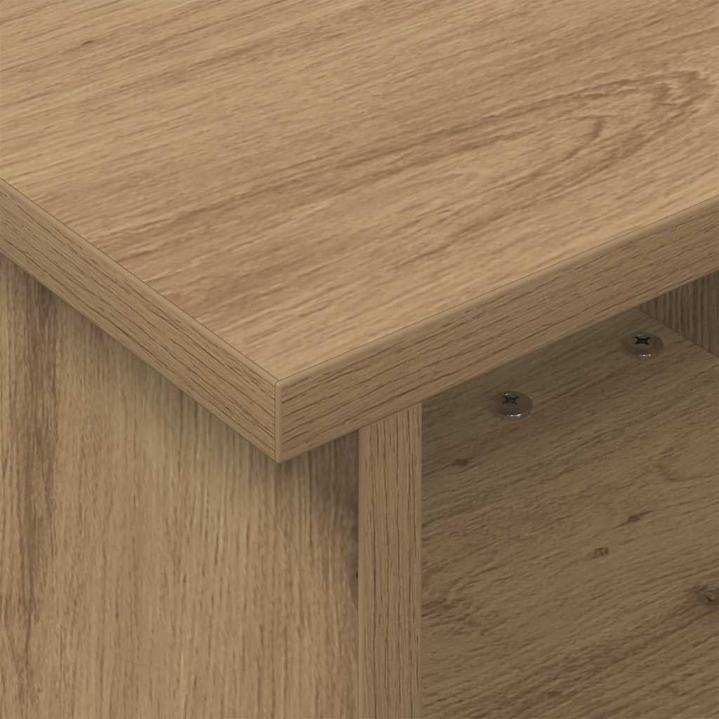 TV Stand 37 x 35 x 35 cm Artisan Oak Engineered Wood