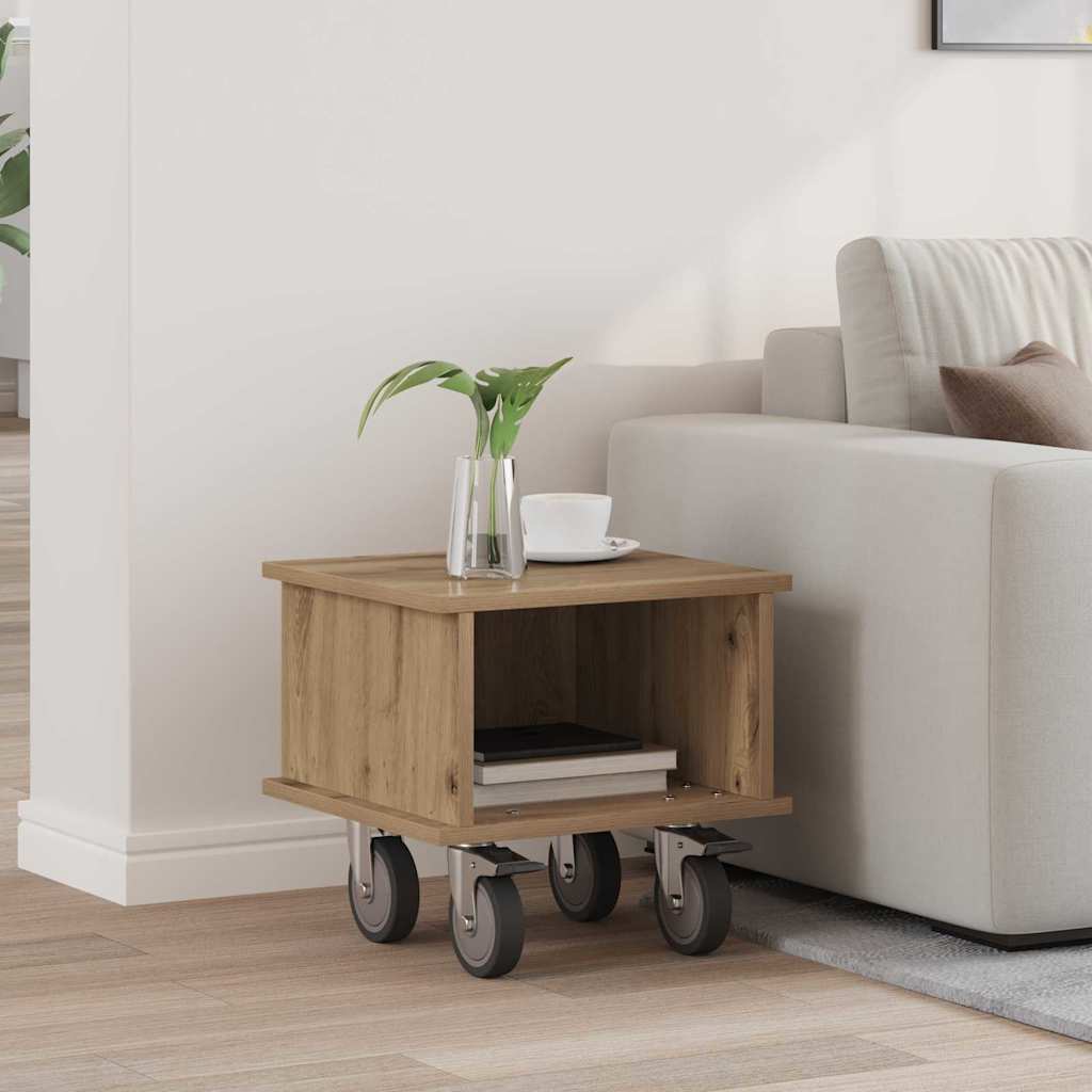 TV Stand 37 x 35 x 35 cm Artisan Oak Engineered Wood