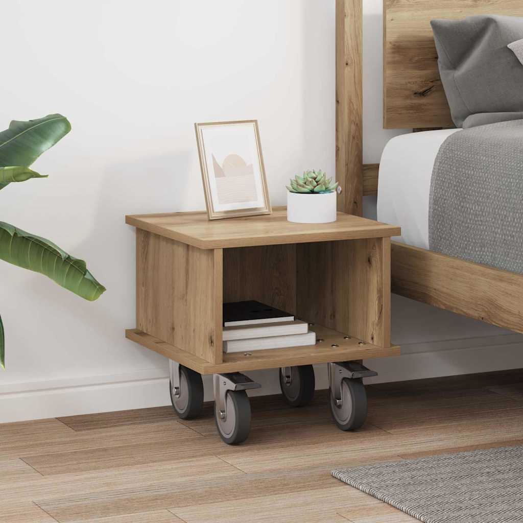 TV Stand 37 x 35 x 35 cm Artisan Oak Engineered Wood