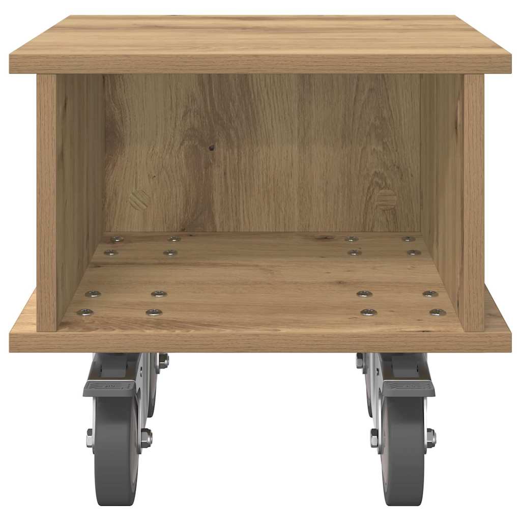 TV Stand 37 x 35 x 35 cm Artisan Oak Engineered Wood