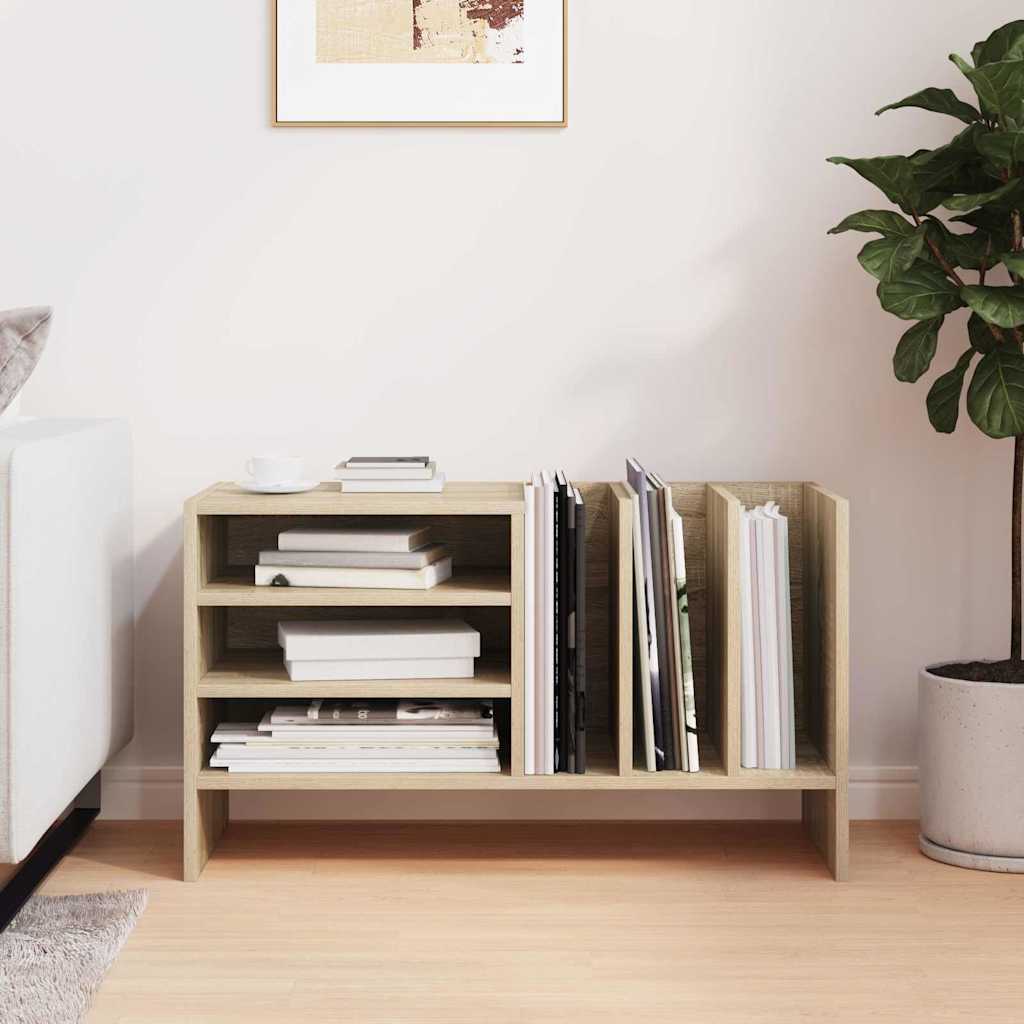 Record Cabinet Sonoma Oak 78.5 x 35 x 45 cm Engineered Wood
