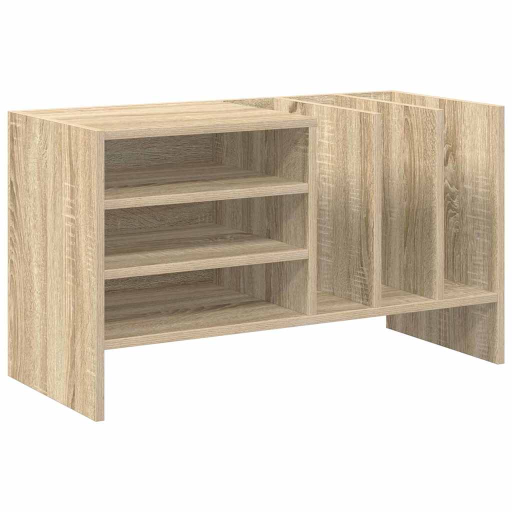 Record Cabinet Sonoma Oak 78.5 x 35 x 45 cm Engineered Wood