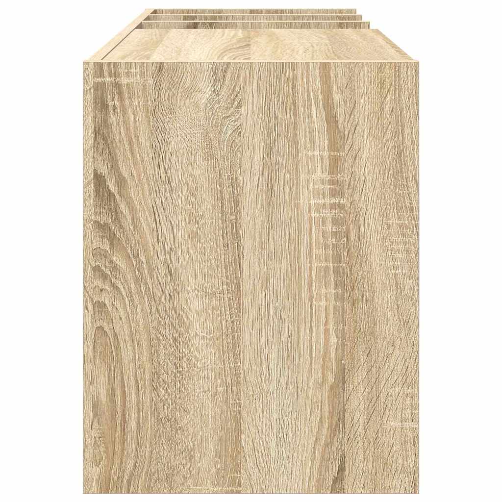 Record Cabinet Sonoma Oak 78.5 x 35 x 45 cm Engineered Wood