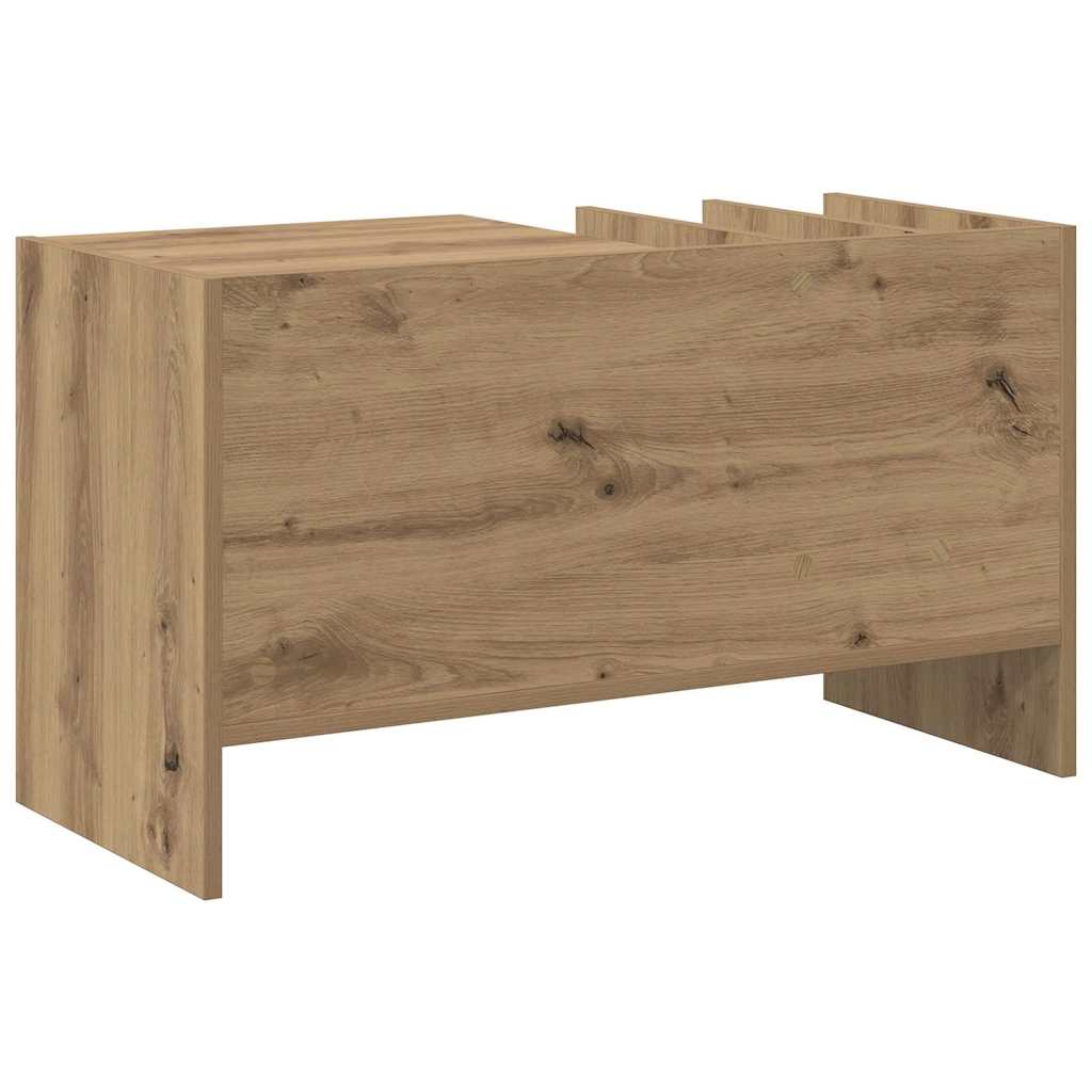 Record Cabinet Artisan Oak 78.5 x 35 x 45 cm Engineered Wood