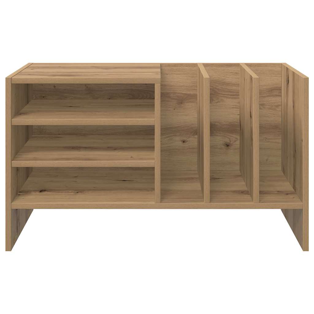Record Cabinet Artisan Oak 78.5 x 35 x 45 cm Engineered Wood