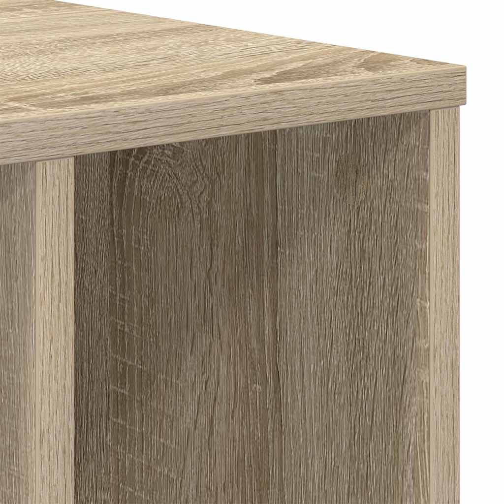 End Table Sonoma Oak 37 x 32 x 40 cm Engineered Wood