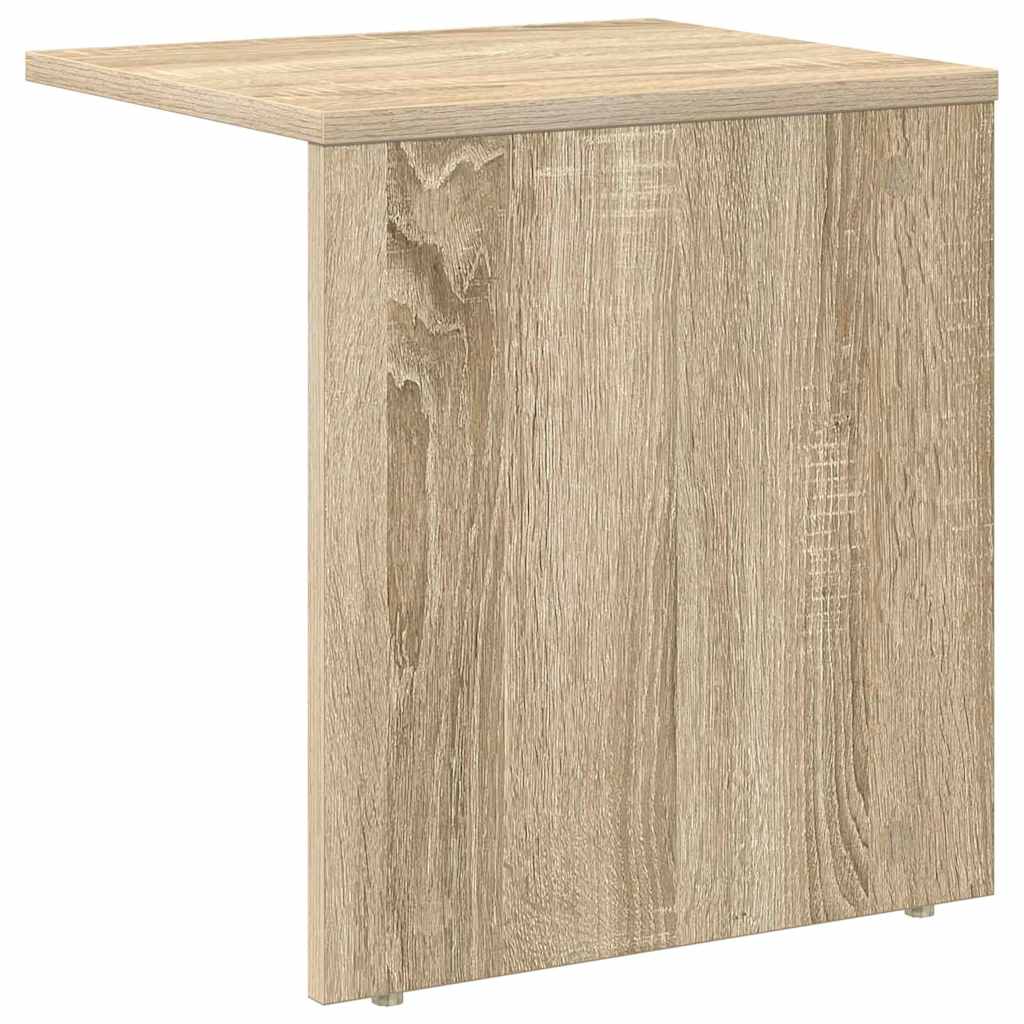 End Table Sonoma Oak 37 x 32 x 40 cm Engineered Wood