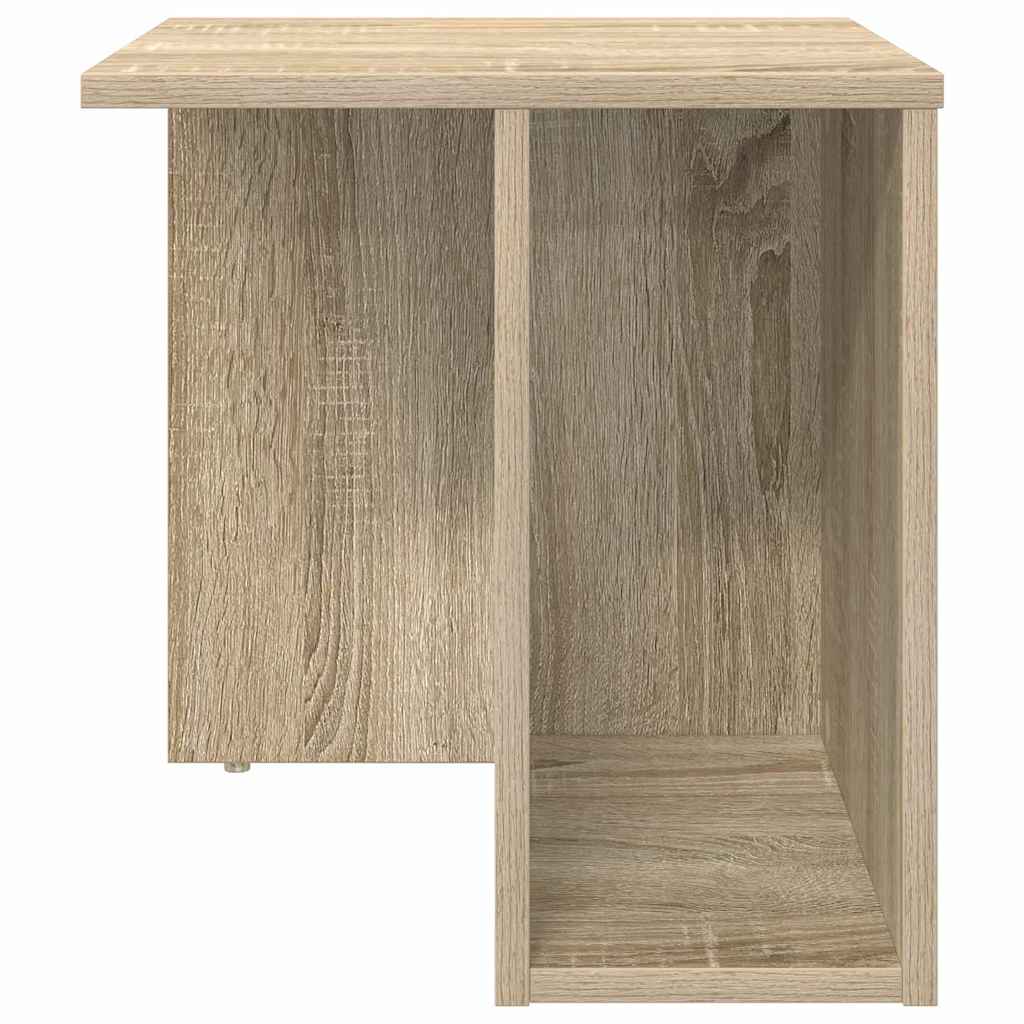End Table Sonoma Oak 37 x 32 x 40 cm Engineered Wood
