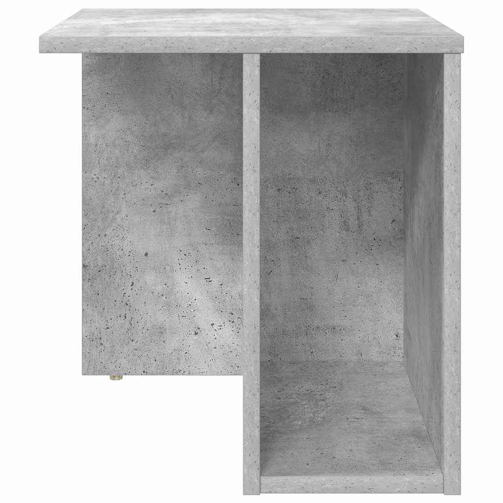 End Table Concrete Grey 37 x 32 x 40 cm Engineered Wood