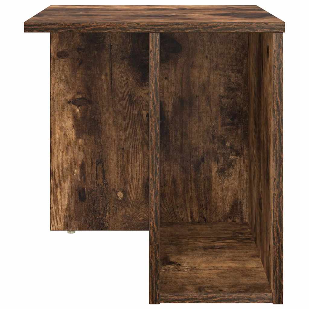 End Table Smoked Oak 37 x 32 x 40 cm Engineered Wood