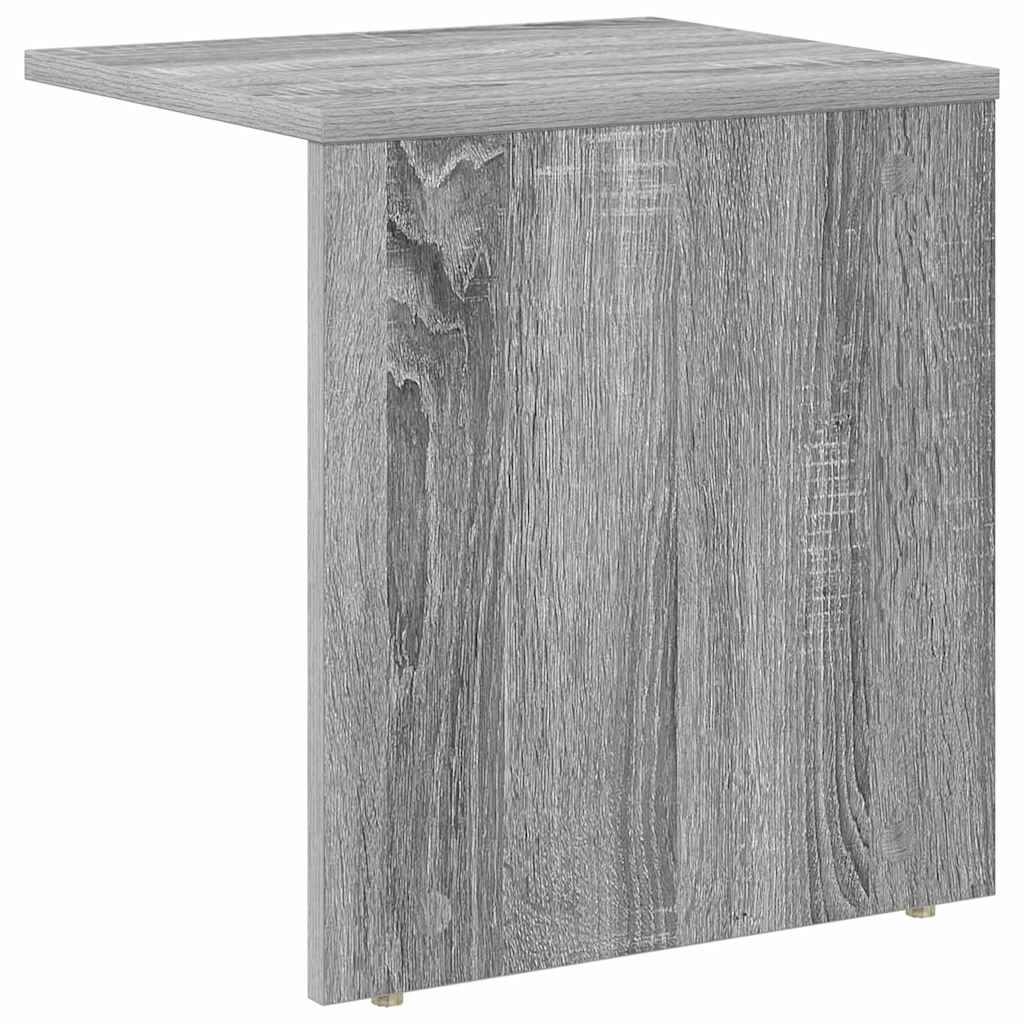 End Table Grey Sonoma 37 x 32 x 40 cm Engineered Wood