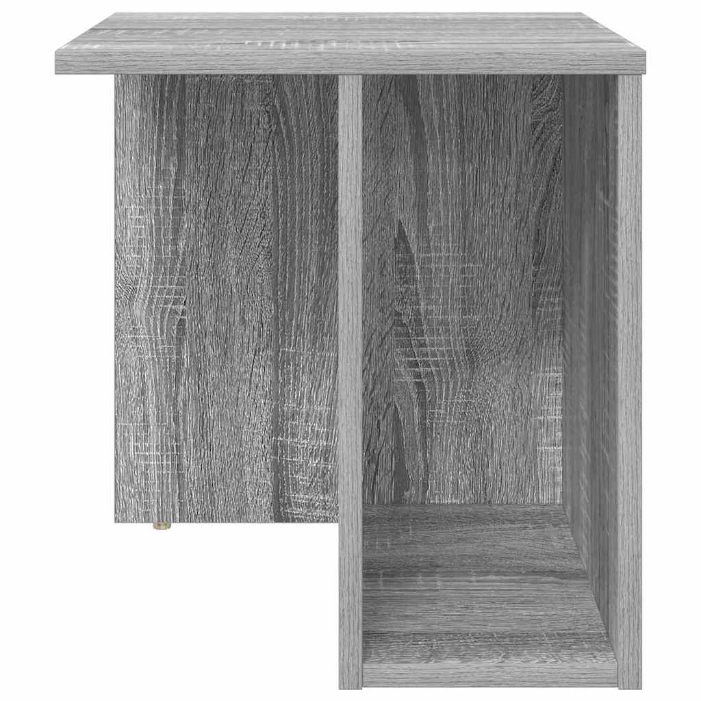 End Table Grey Sonoma 37 x 32 x 40 cm Engineered Wood