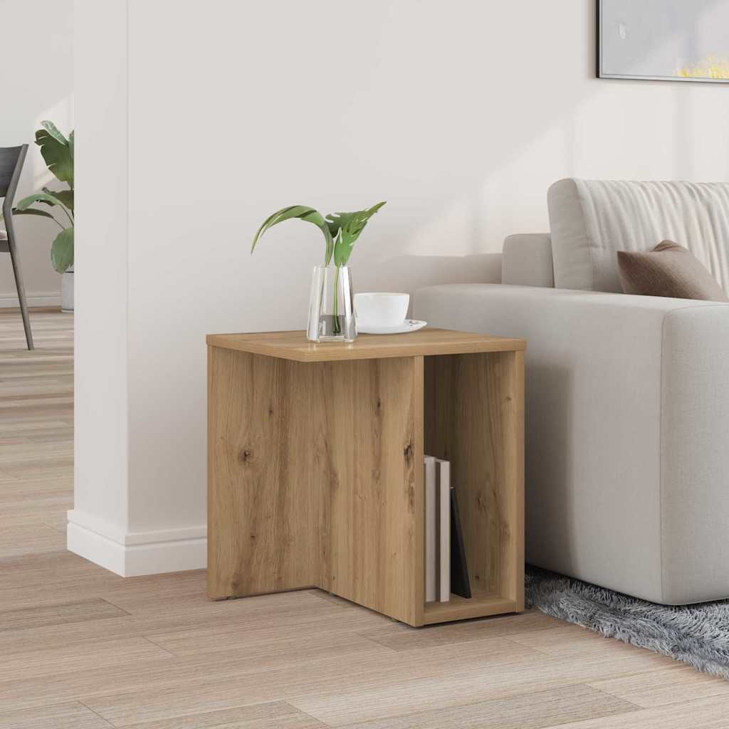 End Table Artisan Oak 37 x 32 x 40 cm Engineered Wood
