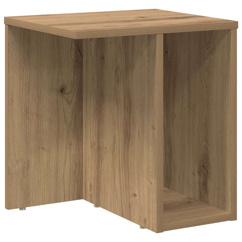 End Table Artisan Oak 37 x 32 x 40 cm Engineered Wood