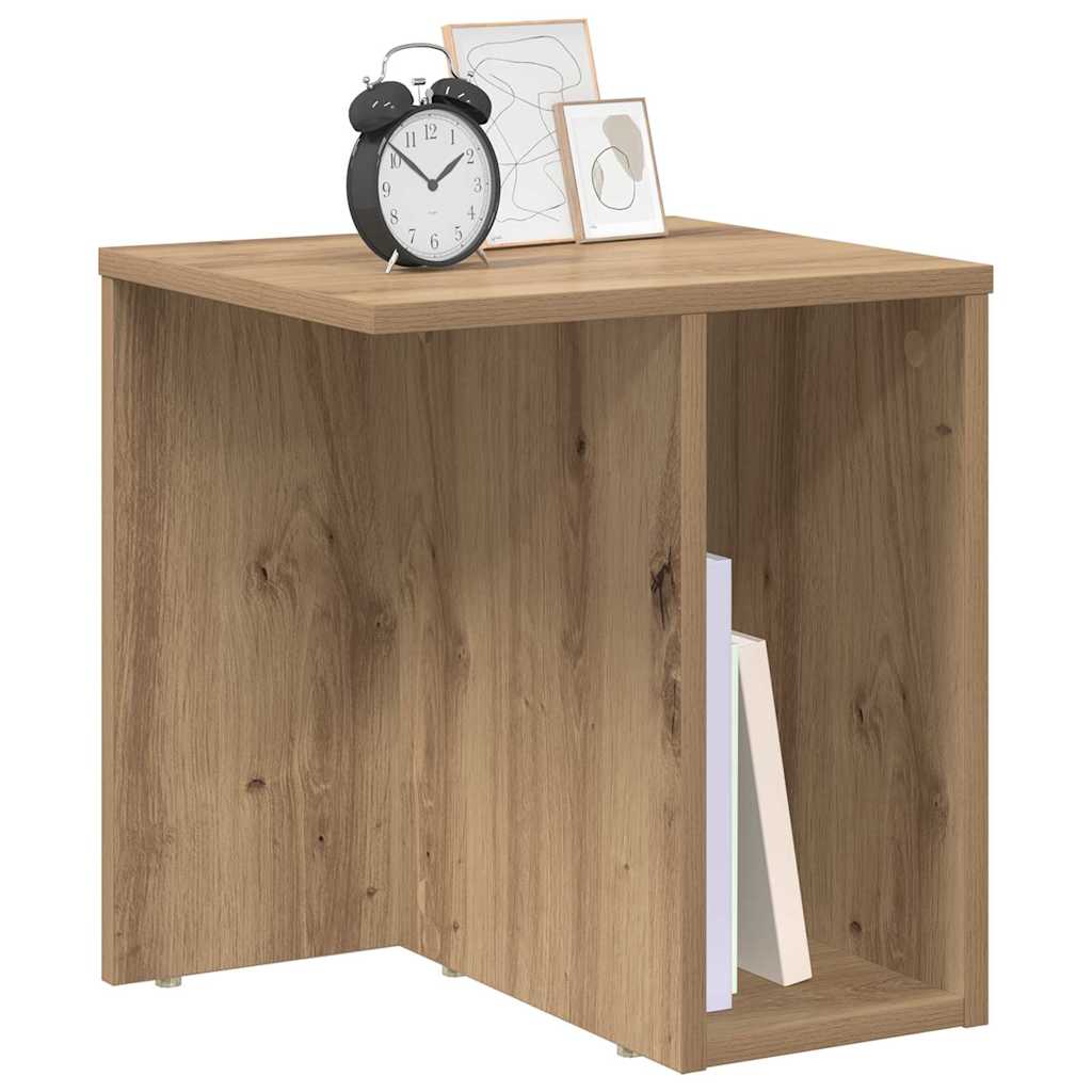 End Table Artisan Oak 37 x 32 x 40 cm Engineered Wood