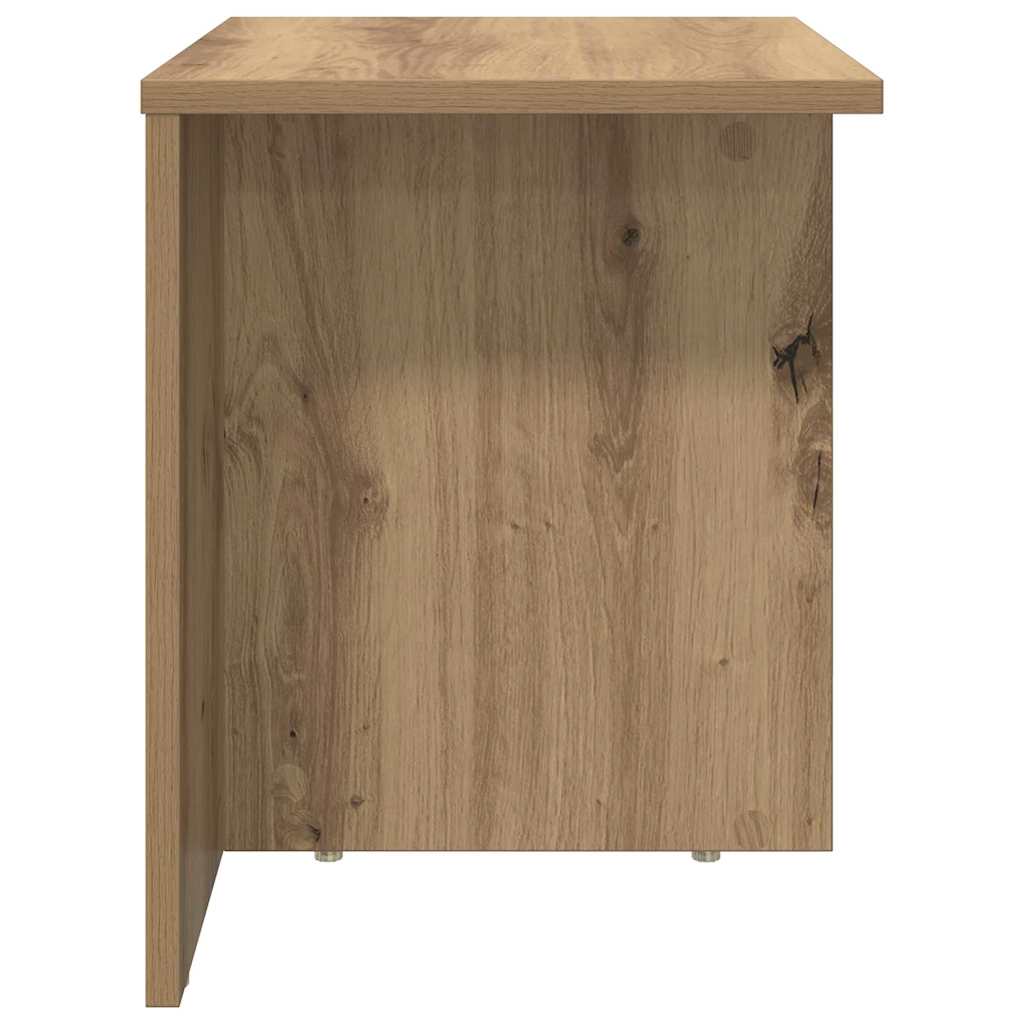 End Table Artisan Oak 37 x 32 x 40 cm Engineered Wood
