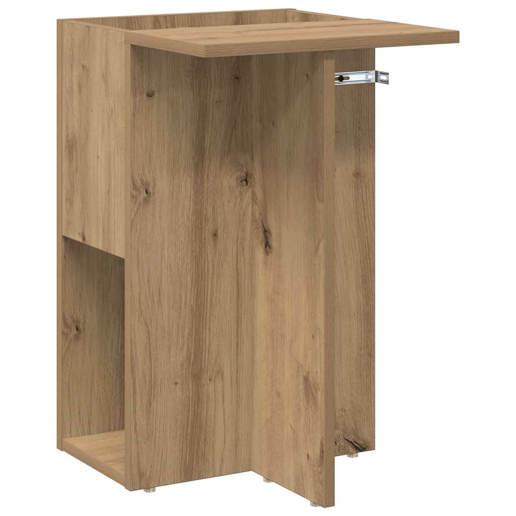 End Table Artisan Oak 35 x 40 x 55 cm Engineered Wood