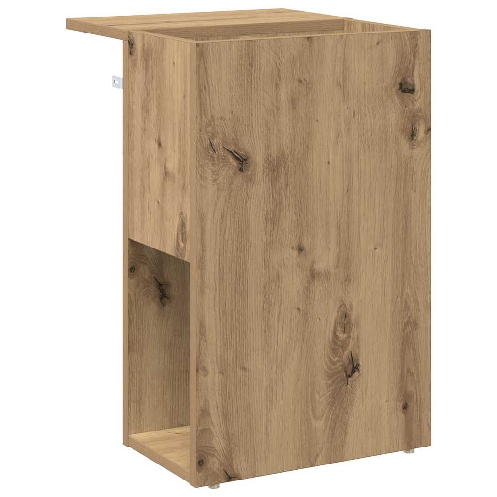 End Table Artisan Oak 35 x 40 x 55 cm Engineered Wood