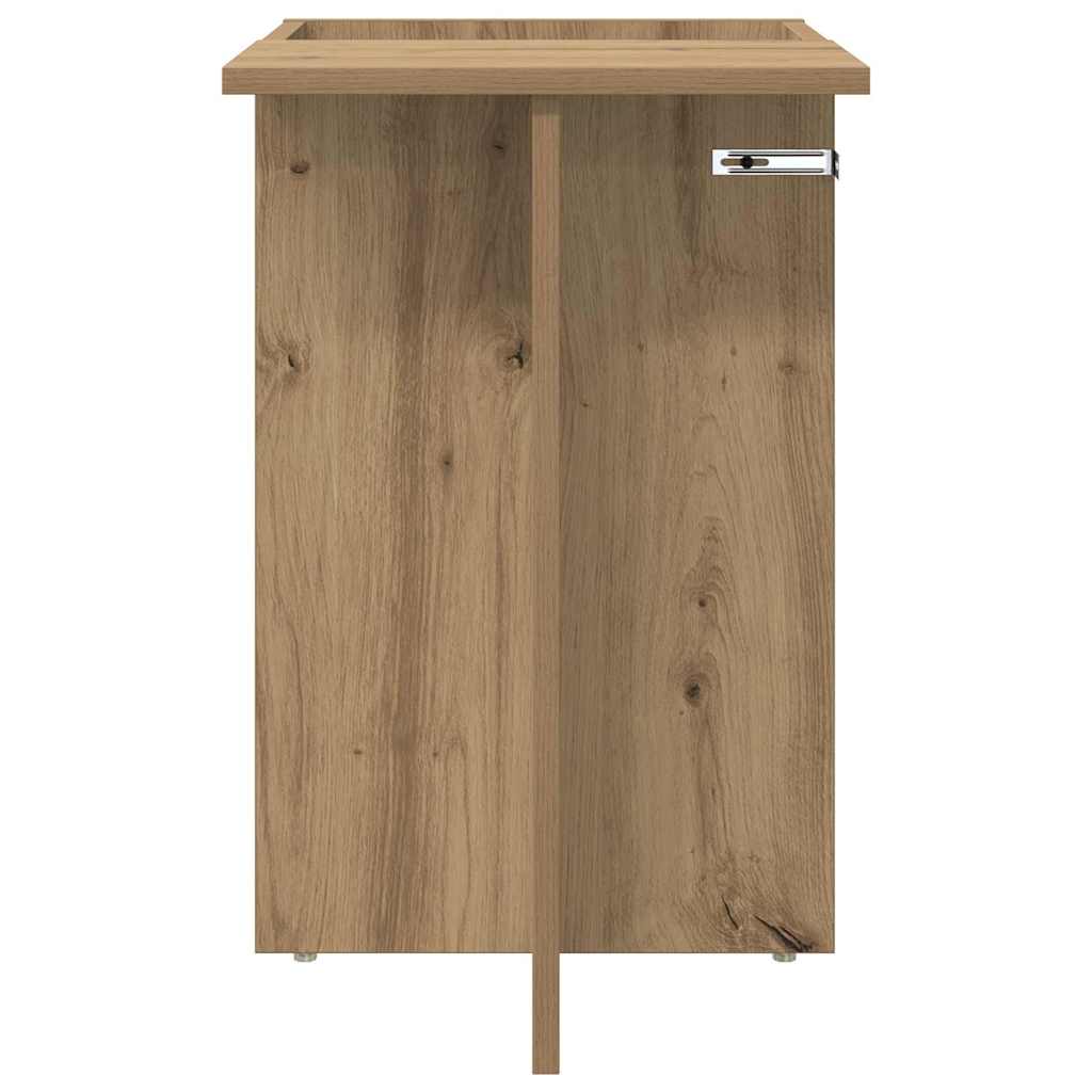 End Table Artisan Oak 35 x 40 x 55 cm Engineered Wood