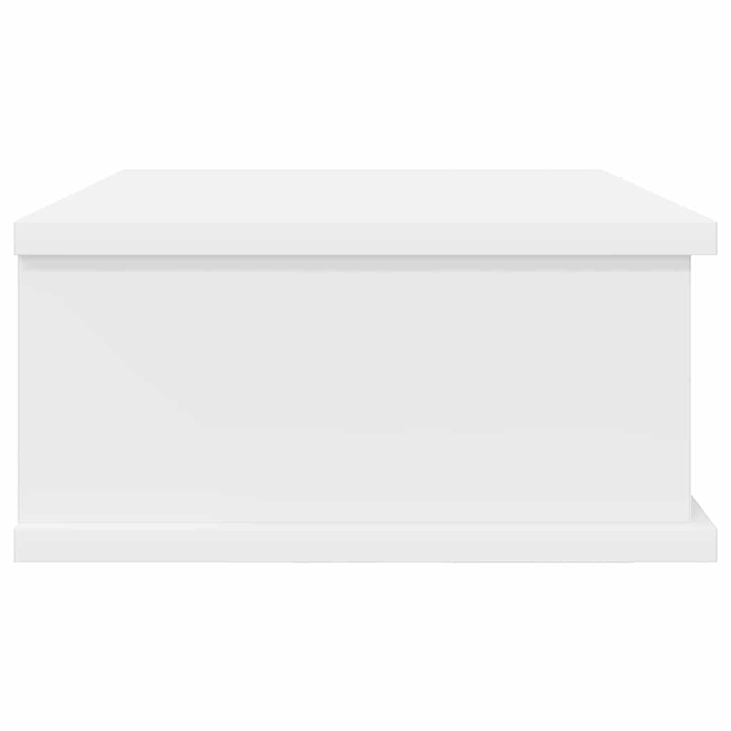 Bedside Table 2 pcs White 40 x 31 x 15 cm Engineered Wood