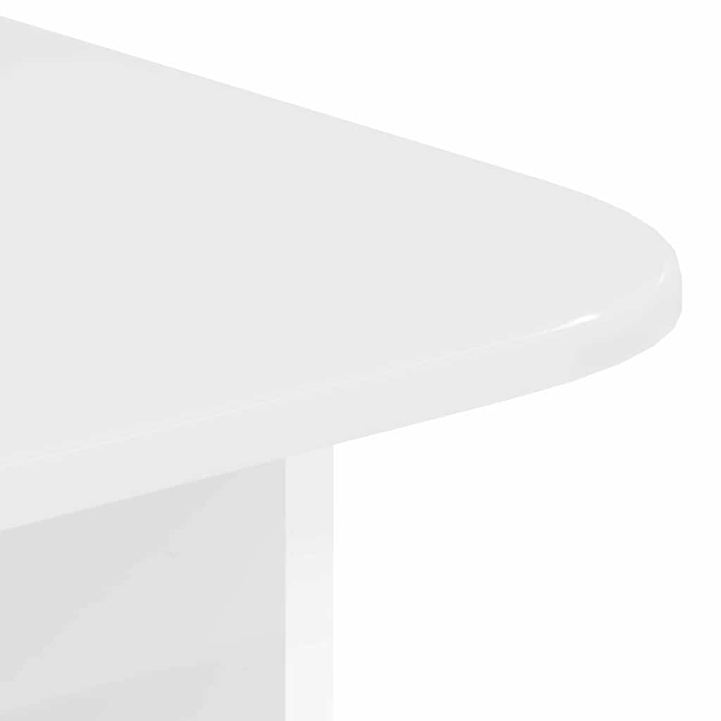 Coffee Table White 93 x 53 x 33 cm Engineered Wood