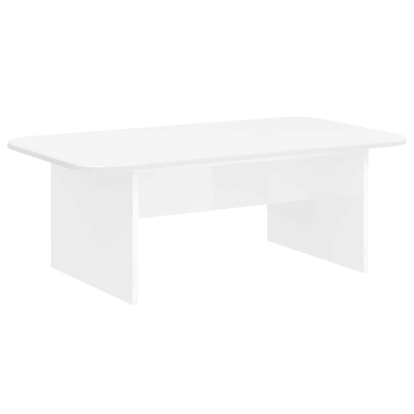 Coffee Table White 93 x 53 x 33 cm Engineered Wood