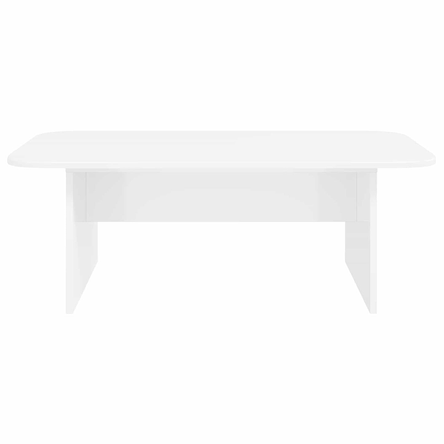 Coffee Table White 93 x 53 x 33 cm Engineered Wood