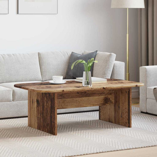 Coffee Table Old Wood 93 x 53 x 33 cm Engineered Wood