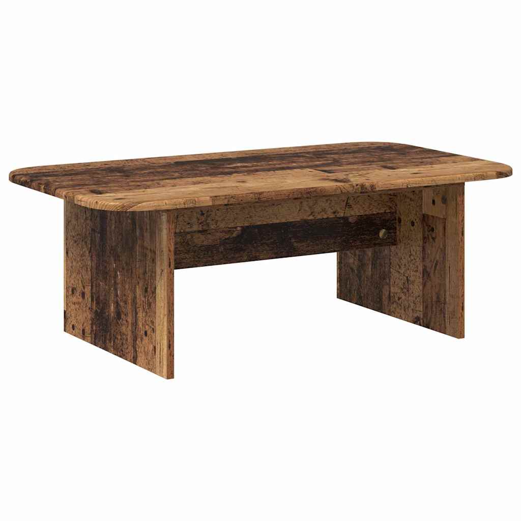 Coffee Table Old Wood 93 x 53 x 33 cm Engineered Wood