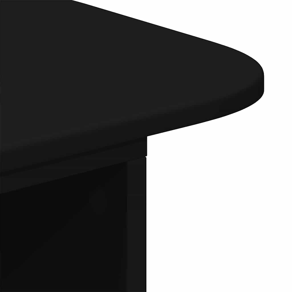 Console Table Black 93 x 40 x 75 cm Engineered Wood