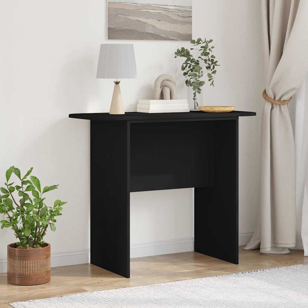 Console Table Black 93 x 40 x 75 cm Engineered Wood