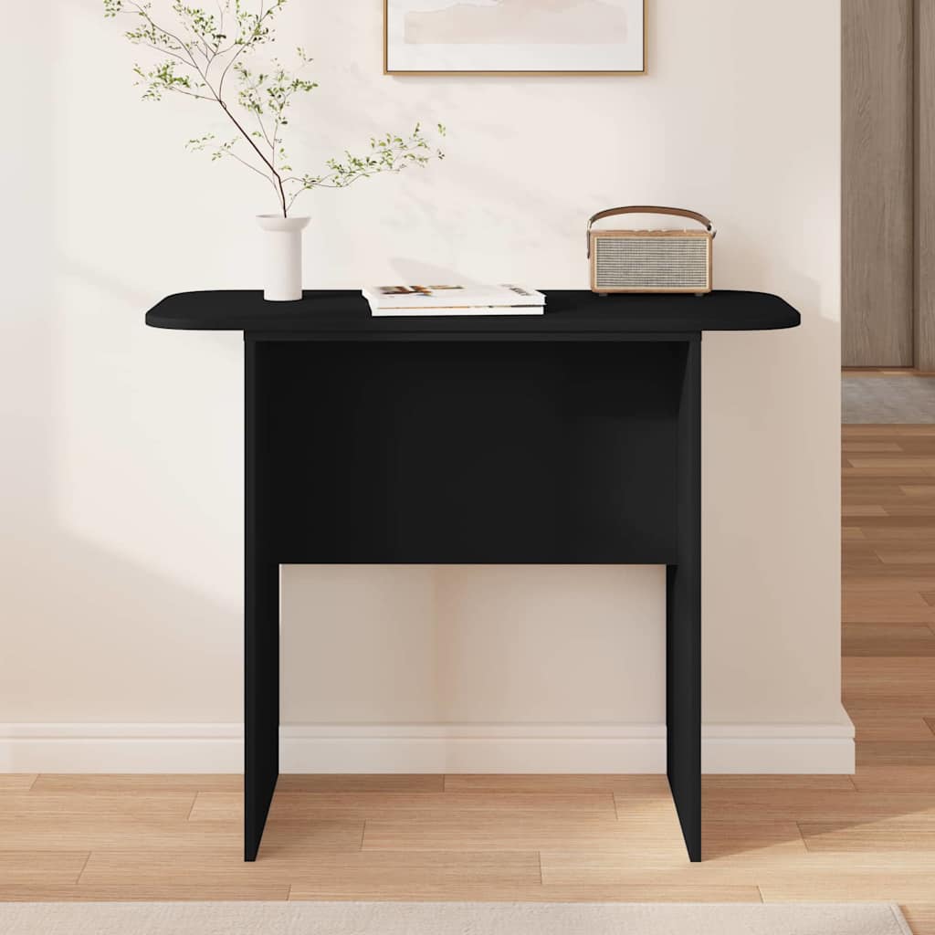 Console Table Black 93 x 40 x 75 cm Engineered Wood