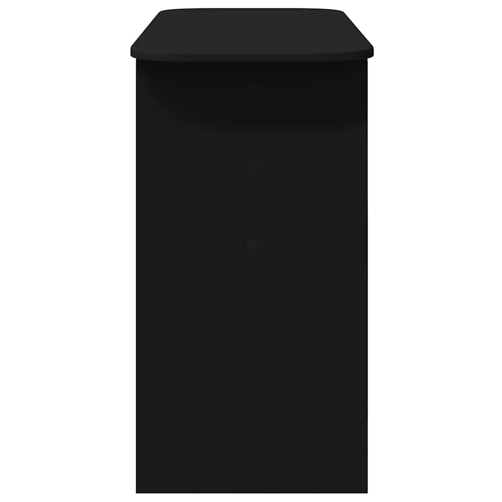Console Table Black 93 x 40 x 75 cm Engineered Wood