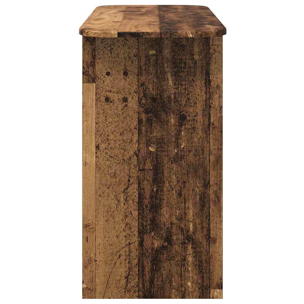 Console Table Old Wood 93 x 40 x 75 cm Engineered Wood