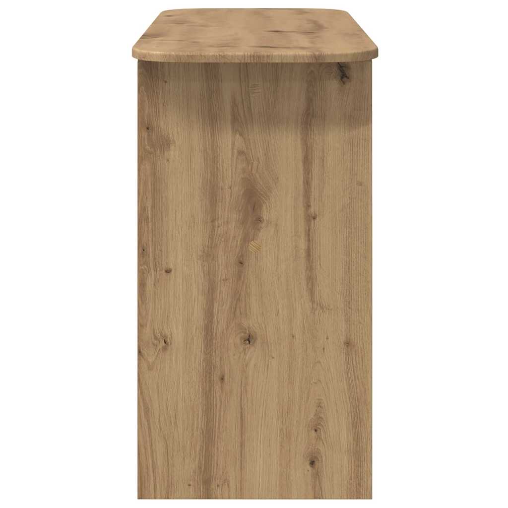 Console Table Artisan Oak 93 x 40 x 75 cm Engineered Wood