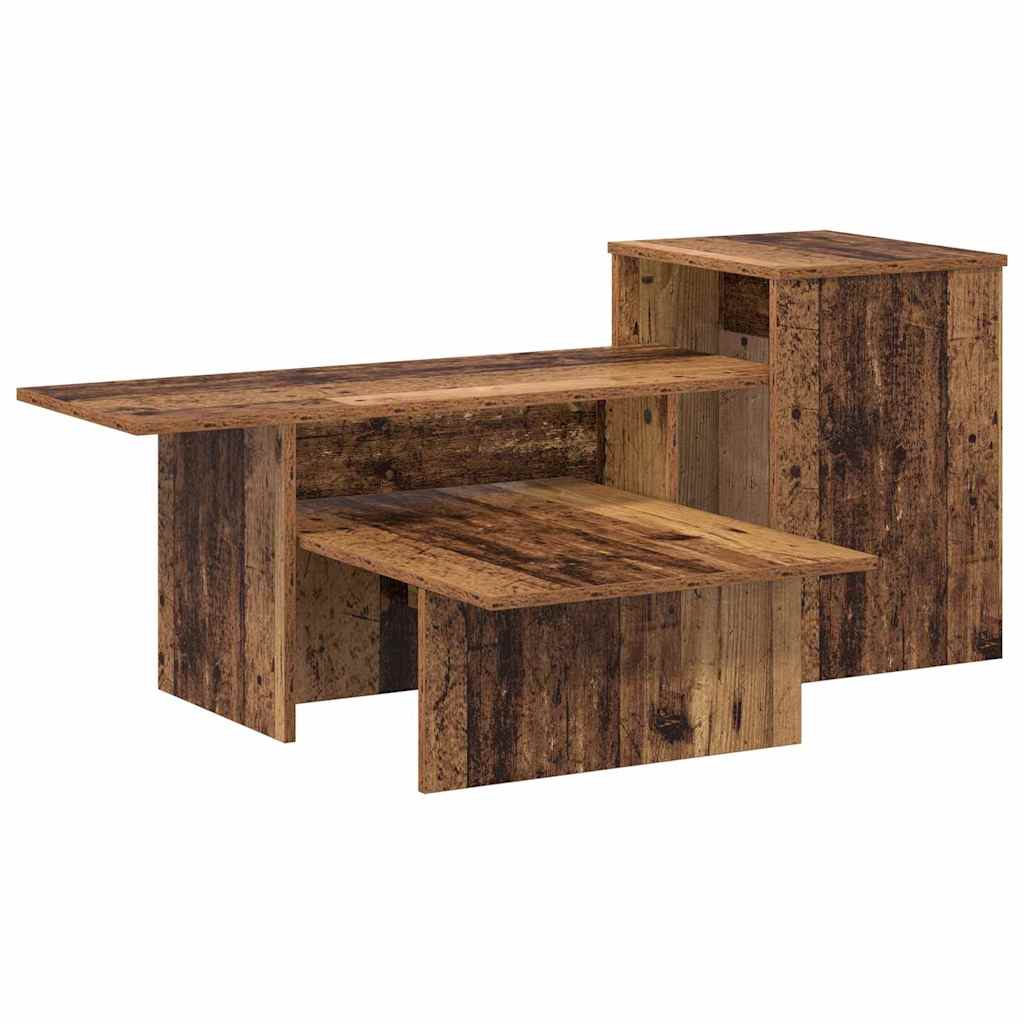 Console Table Old Wood 91.5 x 35 x 38.5 cm Engineered Wood