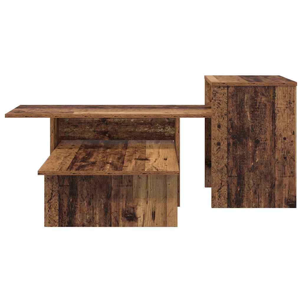 Console Table Old Wood 91.5 x 35 x 38.5 cm Engineered Wood