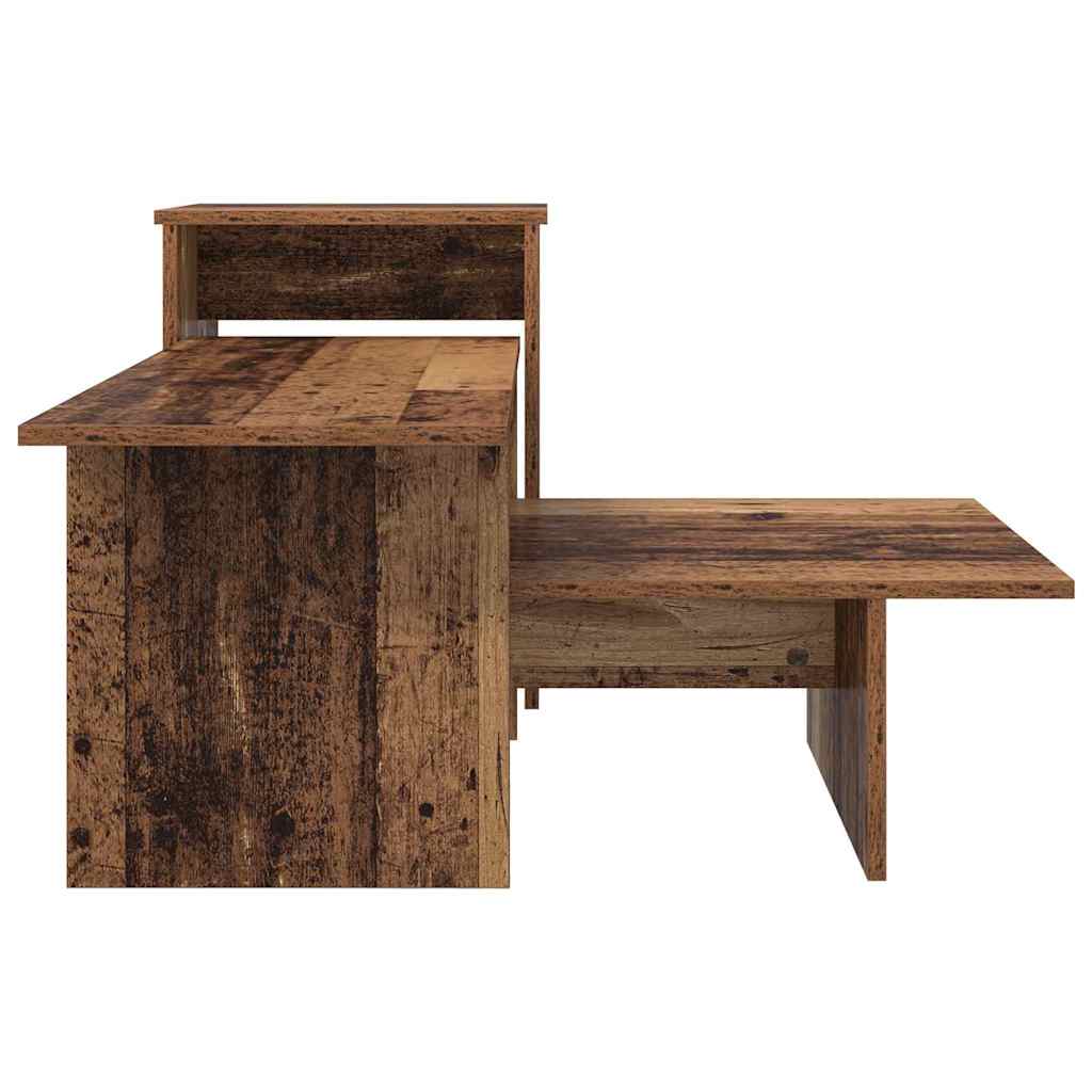 Console Table Old Wood 91.5 x 35 x 38.5 cm Engineered Wood