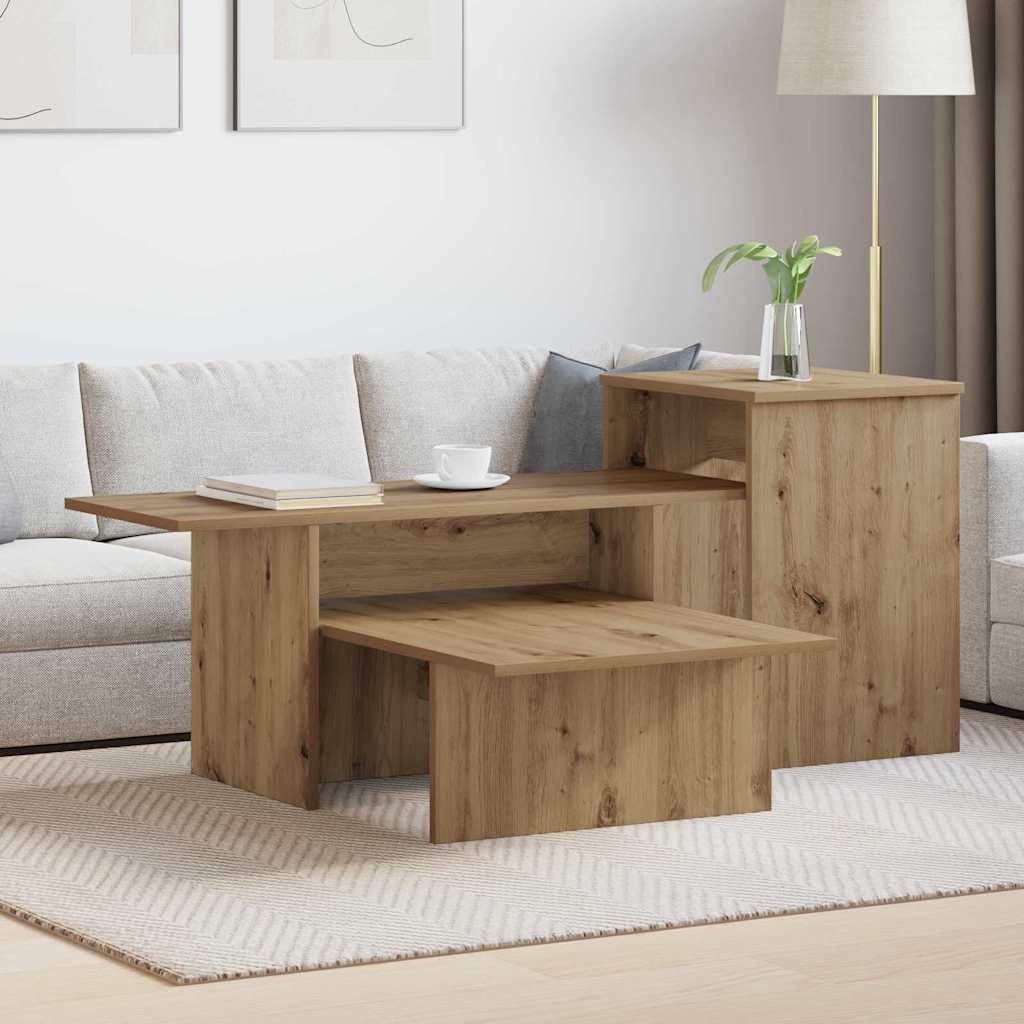 Console Table Artisan Oak 91.5 x 35 x 38.5 cm Engineered Wood