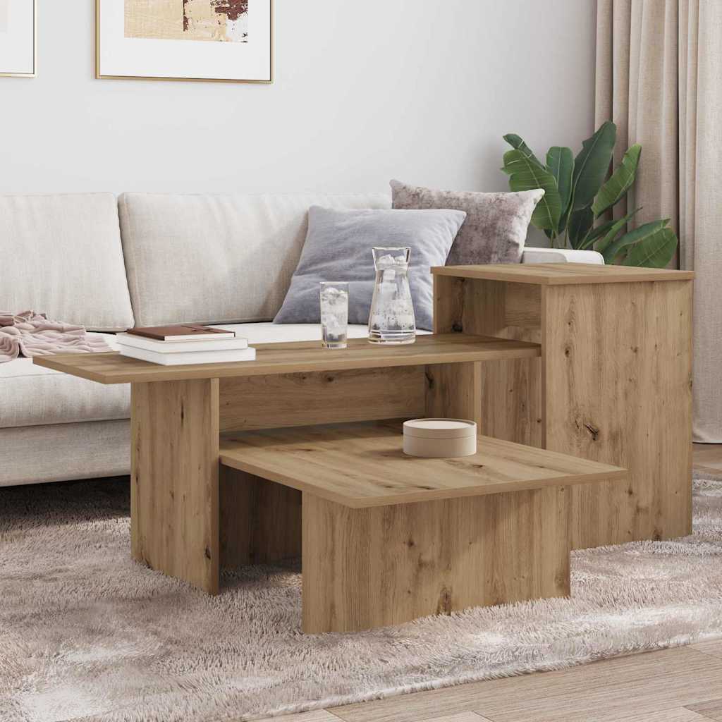 Console Table Artisan Oak 91.5 x 35 x 38.5 cm Engineered Wood