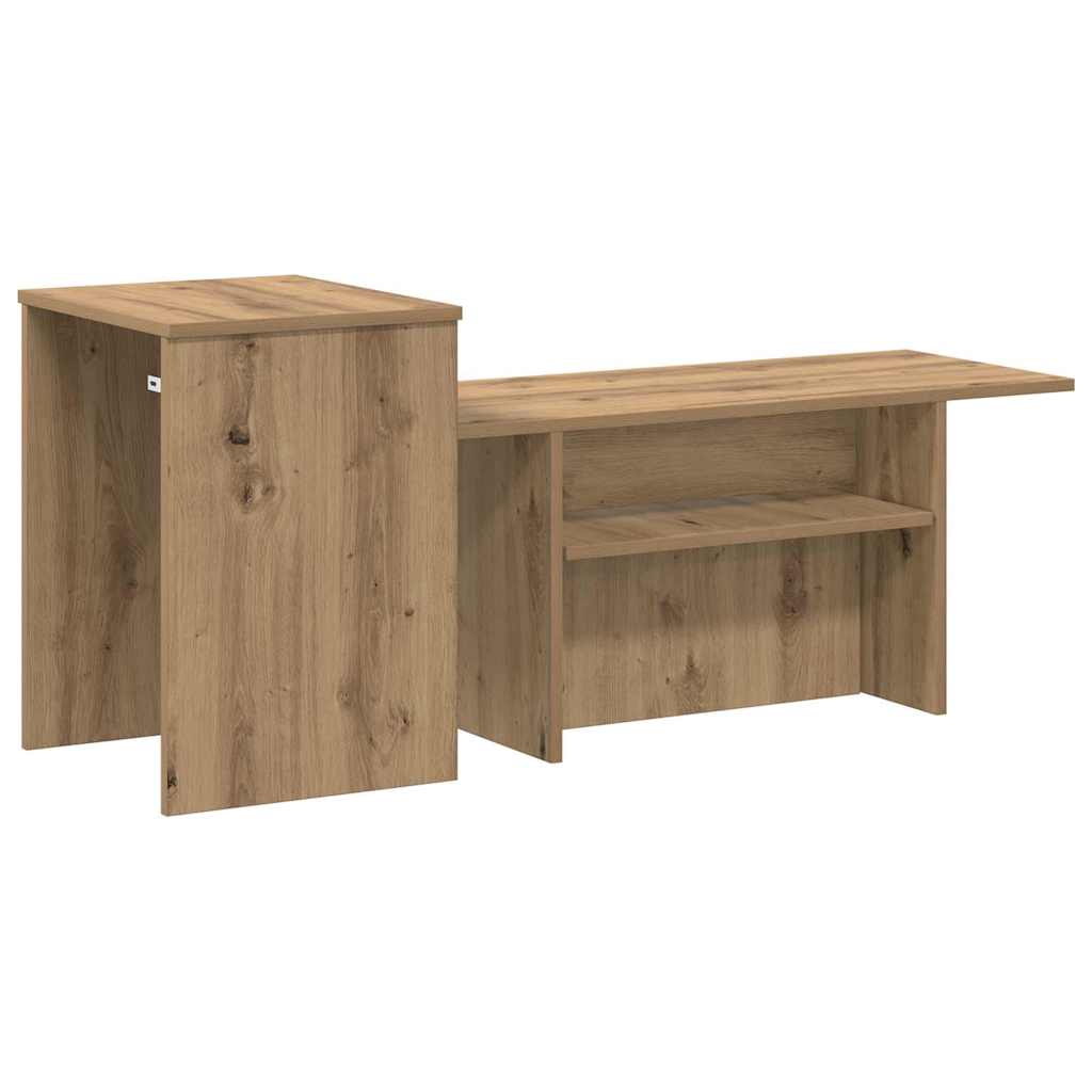 Console Table Artisan Oak 91.5 x 35 x 38.5 cm Engineered Wood