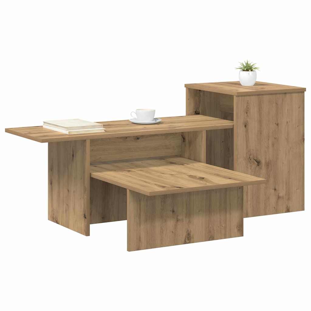 Console Table Artisan Oak 91.5 x 35 x 38.5 cm Engineered Wood