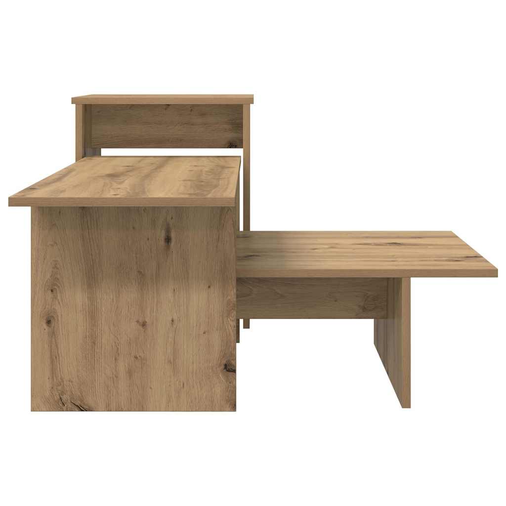 Console Table Artisan Oak 91.5 x 35 x 38.5 cm Engineered Wood