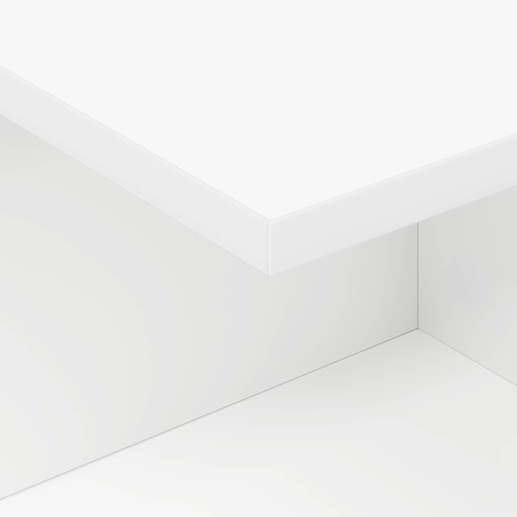 Bedside Table White 40 x 30 x 25 cm Engineered Wood